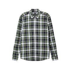HUGO BOSS/雨果博斯 男士black系列棉质格纹休闲长袖衬衫 50508707图片