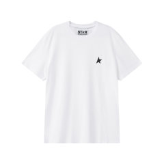 GOLDEN GOOSE DELUXE BRAND/黄金鹅 男士棉质Star Collection圆领短袖T恤 GMP01220 P000593图片