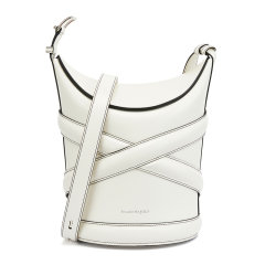 ALEXANDER MCQUEEN 亚历山大.麦昆 AMQ 女士牛皮单肩斜挎包 6916681AAGS DX图片