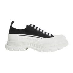 ALEXANDER MCQUEEN 亚历山大·麦昆 男士厚底增高帆布休闲运动鞋 705660 W4MV2 DX图片
