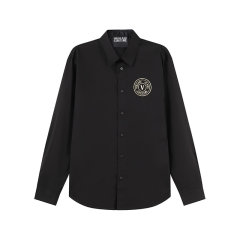 VERSACE JEANS COUTURE/VERSACE JEANS COUTURE 男士棉质休闲长袖衬衫 75GALYS2 CN002图片
