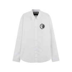 VERSACE JEANS COUTURE/VERSACE JEANS COUTURE 男士棉质休闲长袖衬衫 75GALYS1 CN002图片