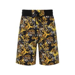 VERSACE JEANS COUTURE/VERSACE JEANS COUTURE 男士棉质百慕大短裤五分裤运动休闲短裤 74GAD3B0 FS063图片