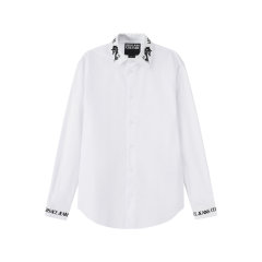 VERSACE JEANS COUTURE/VERSACE JEANS COUTURE 男士棉质休闲长袖衬衫 76GAL2SW N0132图片