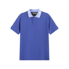 VERSACE JEANS COUTURE/范思哲 男士休闲短袖POLO衫 76GAGT08 CJ01T图片