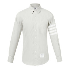 THOM BROWNE 汤姆·布朗 男士四条纹袖标单排扣长袖衬衫 MWL272A 05245 DX图片