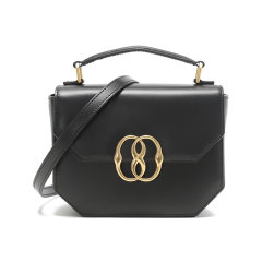 BALLY/巴利 女士牛皮革方形包手提单肩斜挎包迷你包 EMBLEM FOLIO图片