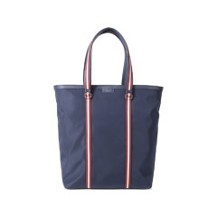 BALLY/巴利 男士/女士中性款织物配皮托特包购物袋手提单肩包 CODE TOTE NS图片