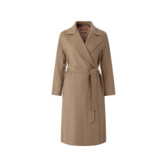 Max Mara Studio麦丝玛拉 女士绵羊毛长款大衣外套 CLES图片