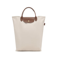 Longchamp/珑骧 女士Le Pliage Original系列再生帆布中号短柄可折叠托特包手提包 10168 089图片