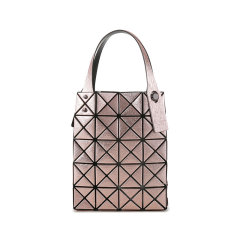 Issey Miyake/三宅一生 女士PLATINUM COFFRET系列几何拼接小托特包手机包手提包 BB46 AG173图片