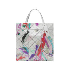 Issey Miyake/三宅一生 女士PALETTE系列油漆印花六格托特包购物袋手提单肩包 BB38 AG802图片