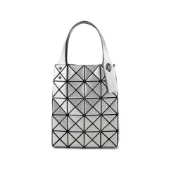 Issey Miyake/三宅一生 女士PLATINUM COFFRET系列几何拼接小托特包手机包手提包 BB46 AG173图片