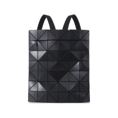 Issey Miyake/三宅一生 中性款BLOCKY系列PVC几何拼接菱格哑光手提双肩包背包 BB46 AG493图片
