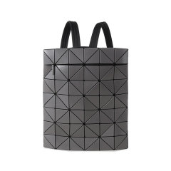 Issey Miyake/三宅一生 中性款BLOCKY系列PVC几何拼接菱格哑光手提双肩包背包 BB46 AG493图片