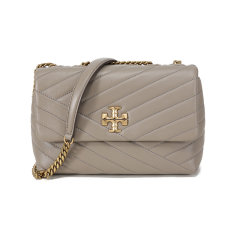 Tory Burch/汤丽柏琦  女士KIRA系列羊皮革CHEVRON双T LOGO手提单肩斜挎包链条包小号 90452图片