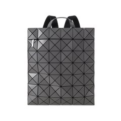Issey Miyake/三宅一生 中性款FLAT PACK系列PVC几何拼接菱格哑光手提双肩包背包 BB46 AG691图片