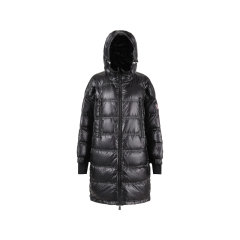 Moncler/盟可睐 女士GRENOBLE系列Rochelair中长款宽松版薄款鹅绒连帽羽绒服上衣外套 098 1C00002 539JH图片