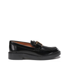 Tod’s/托德斯女士皮革TIMELESS大T扣流苏乐福鞋休闲单鞋皮鞋 XXW59C0GC10SHA图片