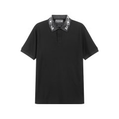 VERSACE JEANS COUTURE/范思哲 男士休闲短袖POLO衫 76GAGT08 CJ01T图片
