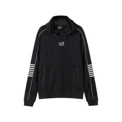 EA7/EA7 男士LOGO胶印连帽卫衣运动衫 6DPM06 PJ16Z图片