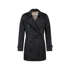 BURBERRY/博柏利 男士棉质肯辛顿版型短款Heritage Trench双排扣风衣大衣 80793861/80793891图片