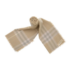 BURBERRY/博柏利经典格纹女士羊毛长款围巾8080096图片