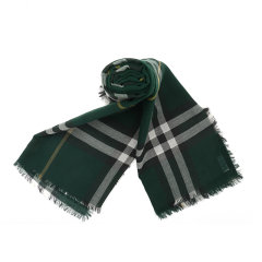 BURBERRY/博柏利经典格纹女士羊毛长款围巾8080096图片