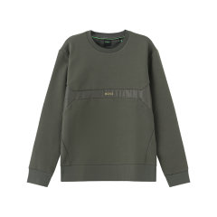 HUGO BOSS/雨果博斯 男士green系列圆领长袖卫衣运动衫 50504887图片