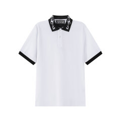 VERSACE JEANS COUTURE/范思哲 男士休闲短袖POLO衫 76GAGT08 CJ01T图片