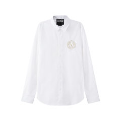 VERSACE JEANS COUTURE/VERSACE JEANS COUTURE 男士棉质长袖衬衫 76GALYS2 CN002图片