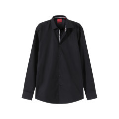 HUGO BOSS/雨果博斯 男士HUGO系列棉质修身版长袖衬衫 50519729图片
