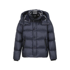 BURBERRY/博柏利【新品】男士LOGO贴饰可拆卸衣袖连帽羽绒服羽绒马甲 80963811/80963821图片