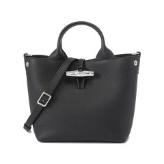 Longchamp/珑骧 【新品】女士Le Roseau系列竹节包托特包手提单肩斜挎包小号 10273 HFP图片