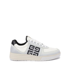 Givenchy/纪梵希 男士G4系列4G LOGO图案厚底板鞋系带休闲运动鞋 BH007WH1图片