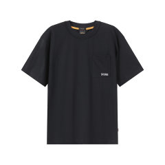 HUGO BOSS/雨果博斯 男士orange系列棉质宽松版休闲圆领短袖T恤 50509452图片