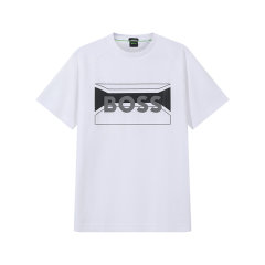 HUGO BOSS/雨果博斯 男士green系列圆领短袖T恤 50514527图片