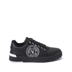 VERSACE JEANS COUTURE/范思哲 男士厚底板鞋系带休闲运动鞋小白鞋 77YA3SJ1 ZP356图片