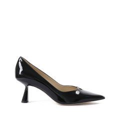Jimmy Choo/周仰杰 女士漆皮珠饰尖头高跟鞋单鞋跟高6.5cm ROSALIA 65 PTZ图片