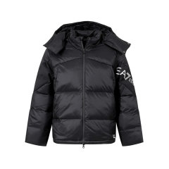 EA7/阿玛尼 男士鸭绒连帽拉链面包羽绒服外套 6DPB33 PNEOZ图片