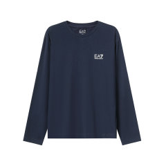 EA7/阿玛尼 男士棉质修身版圆领长袖贴身打底衫健身训练T恤 8NPT28 PJVQZ图片