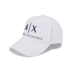 ARMANI EXCHANGE/阿玛尼 男女同款棉质帽子鸭舌帽棒球帽AX刺绣 954039 CC513图片
