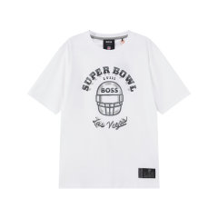 HUGO BOSS/雨果博斯 男士BOSS x NFL联名胶囊系列圆领短袖T恤 50510816图片