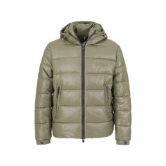 HUGO BOSS/雨果博斯 男士black系列拉链连帽棉服上衣外套 50520200图片