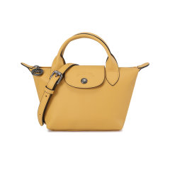 Longchamp/珑骧 女士Le Pliage Xtra系列牛皮革迷你短柄手提单肩斜挎包饺子包 1500 987图片