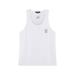 VERSACE/范思哲 男士棉质无袖圆领汗衫背心T恤 AUU01012 1A10011图片