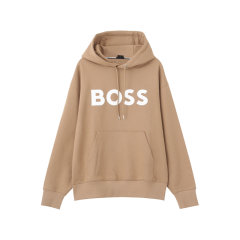 HUGO BOSS/雨果博斯 男士black系列环保面料连帽卫衣运动衫 50496661图片