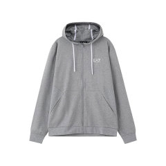 EA7/阿玛尼 男士棉质连帽拉链卫衣开衫 3DPM53 PJ05Z图片