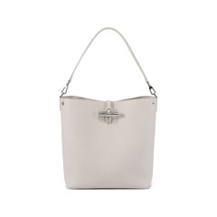Longchamp/珑骧 女士Le Roseau系列牛皮革托特包腋下包手提单肩包中号 10281 HFP图片