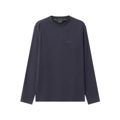 HUGO BOSS/雨果博斯 男士green系列棉质环保面料圆领长袖T恤卫衣 50506365图片